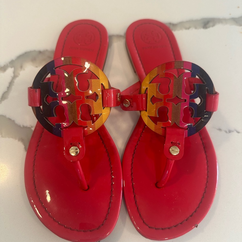 Tory Burch - red size 38 women’s sandals